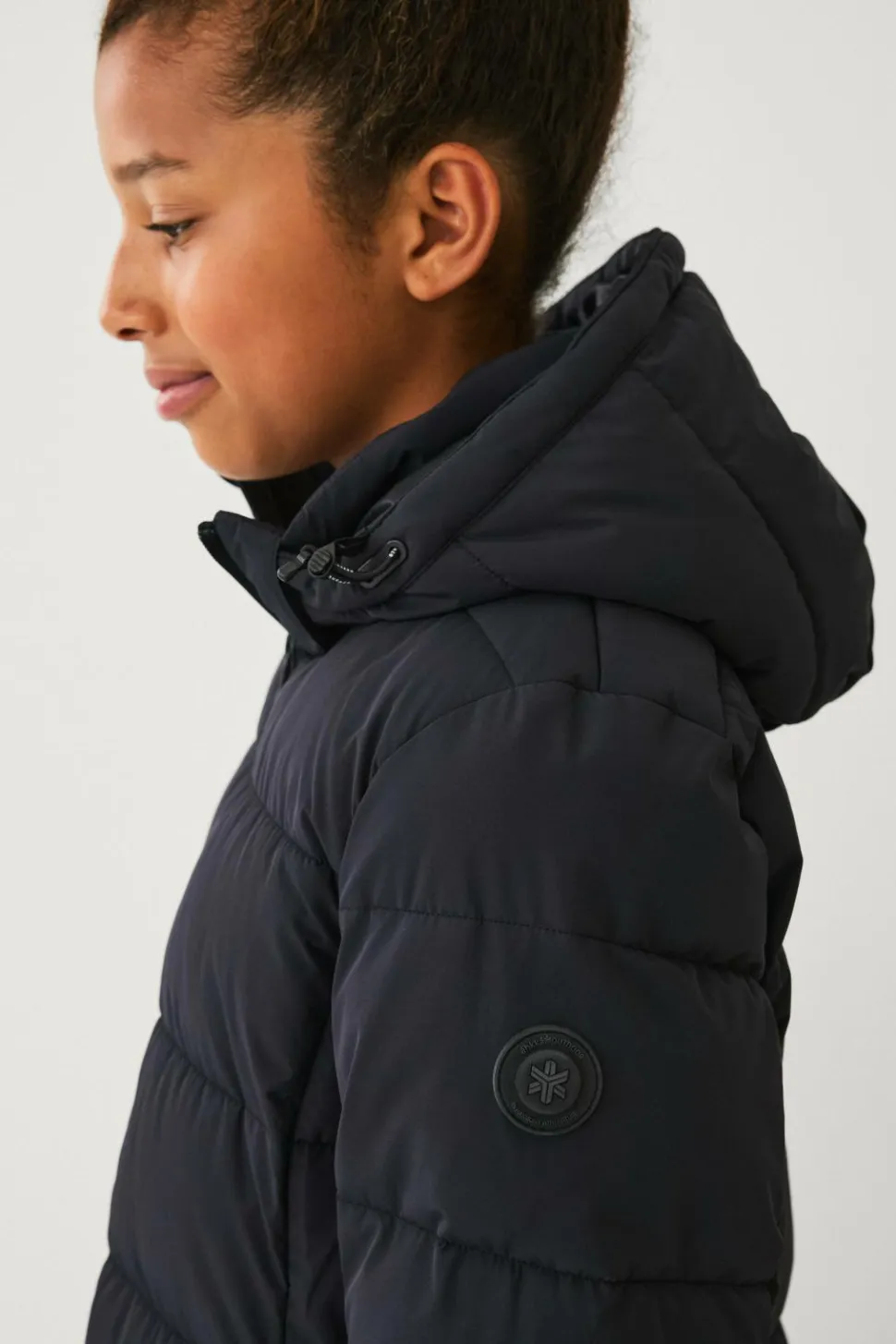 Áhkká Parkacoat Long Padded Parka W Hood Jr
