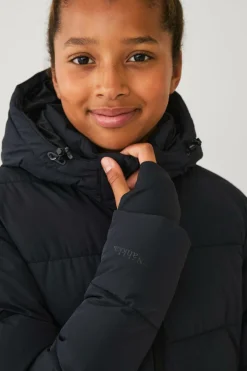 Áhkká Parkacoat Long Padded Parka W Hood Jr