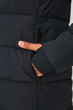 Áhkká Parkacoat Long Padded Parka W Hood Jr