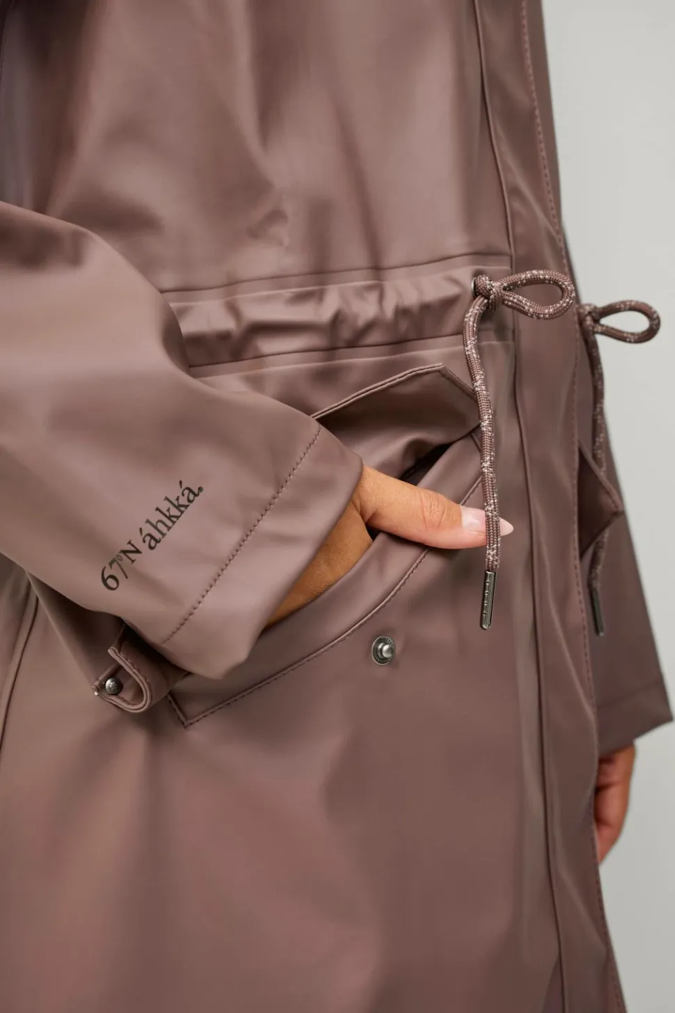 Áhkká Regnparka Rain Waist Parka PU
