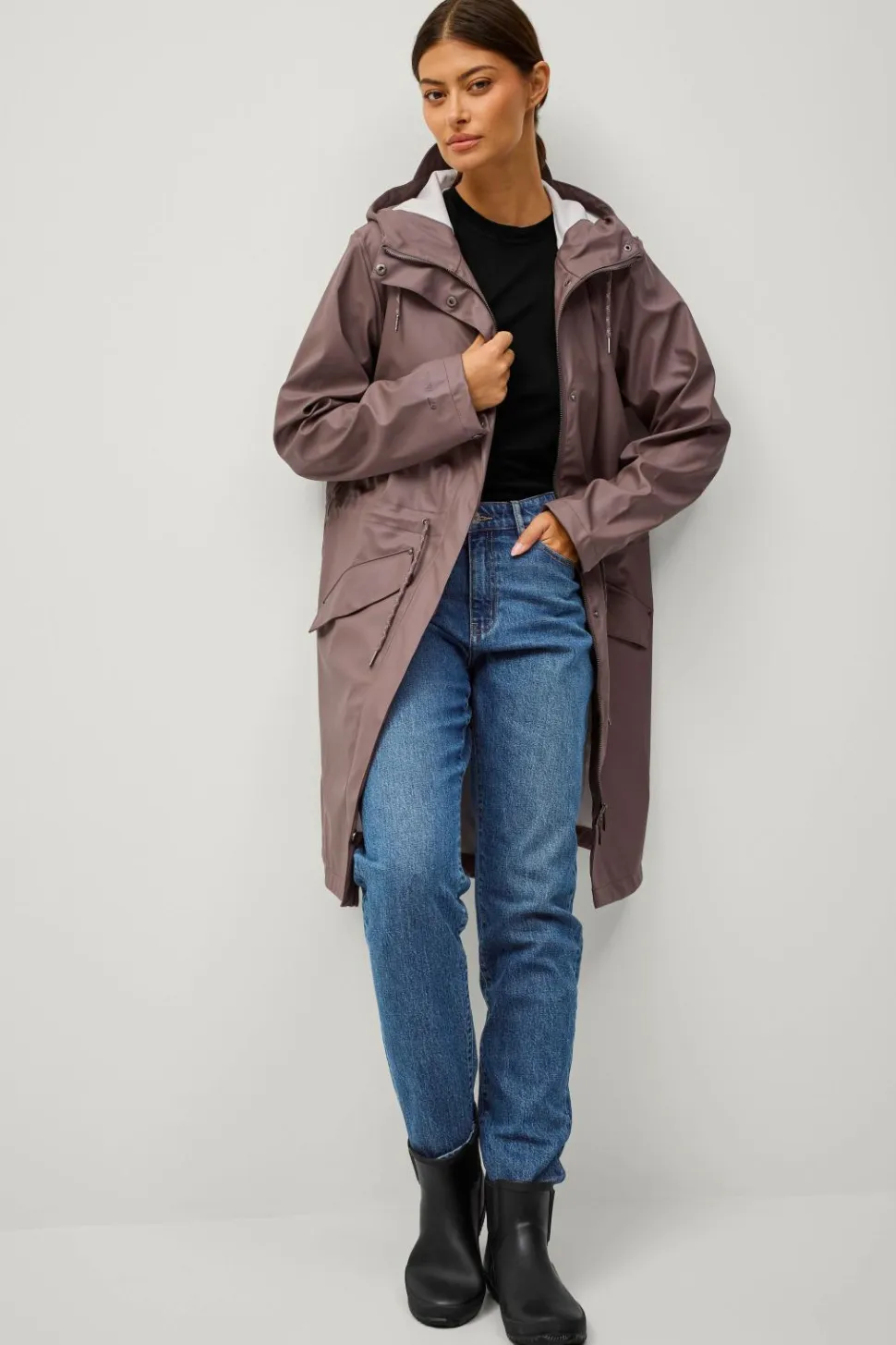 Áhkká Regnparka Rain Waist Parka PU