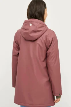 Áhkká Regnparkacoat med plysfor