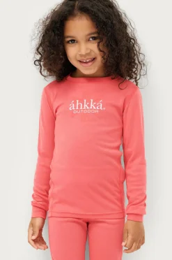 Áhkká Undertrøje Logo LS Tech Kids