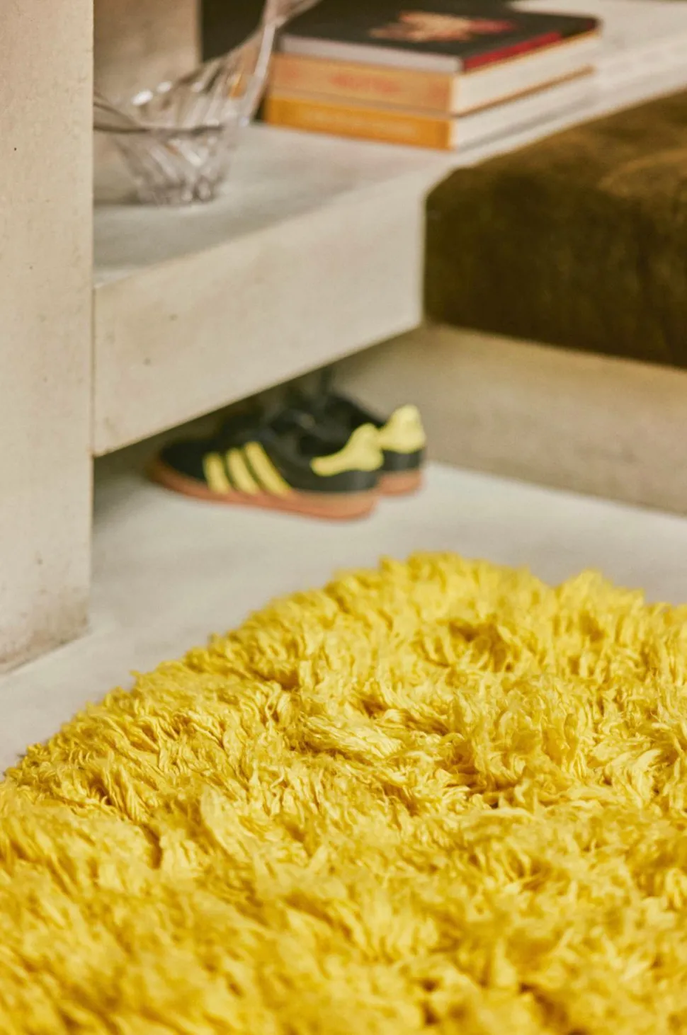 HKliving Fluffy tæppe (150x240cm)