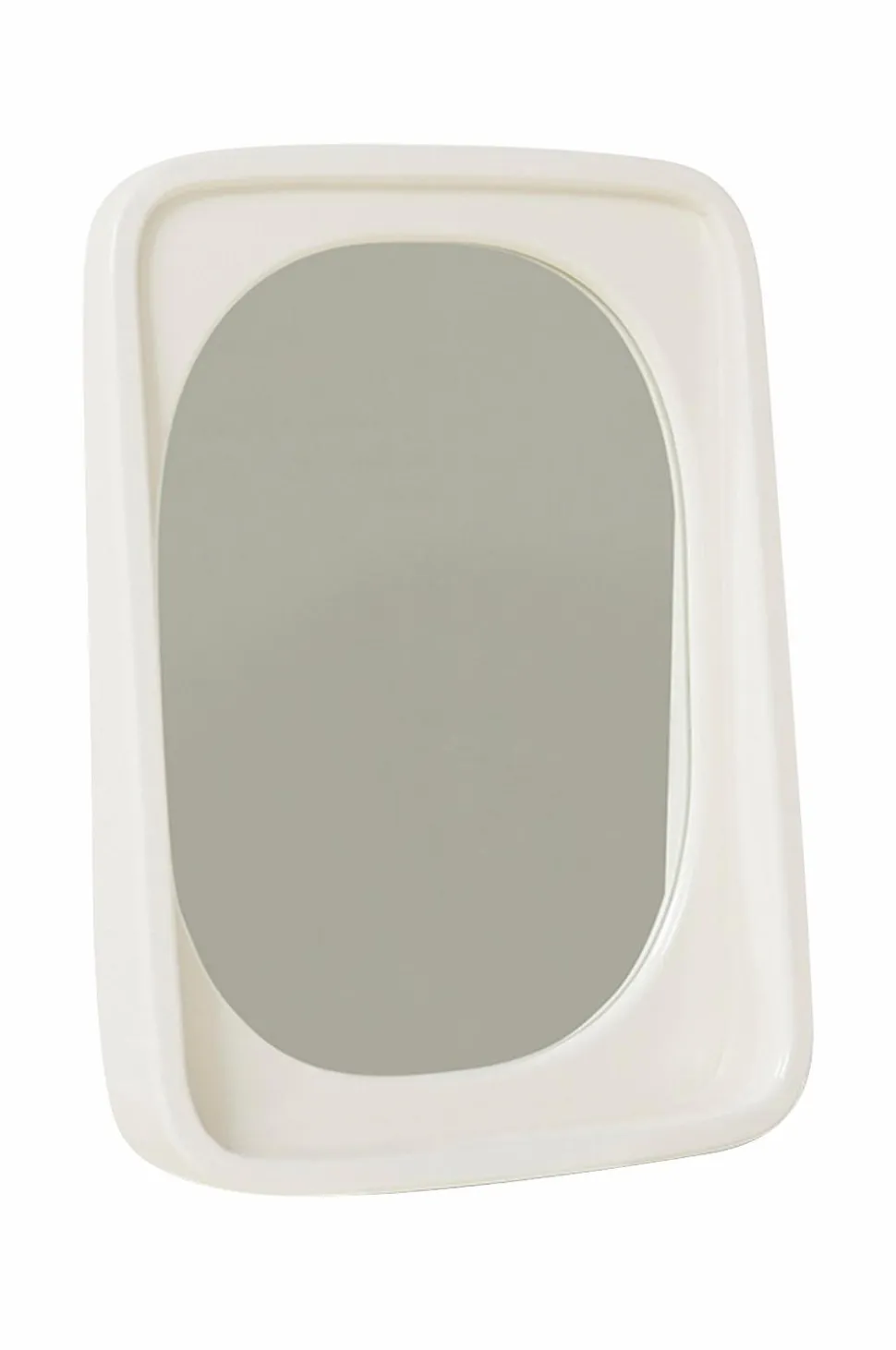 HKliving Kurve spejl æggeskal Glossy