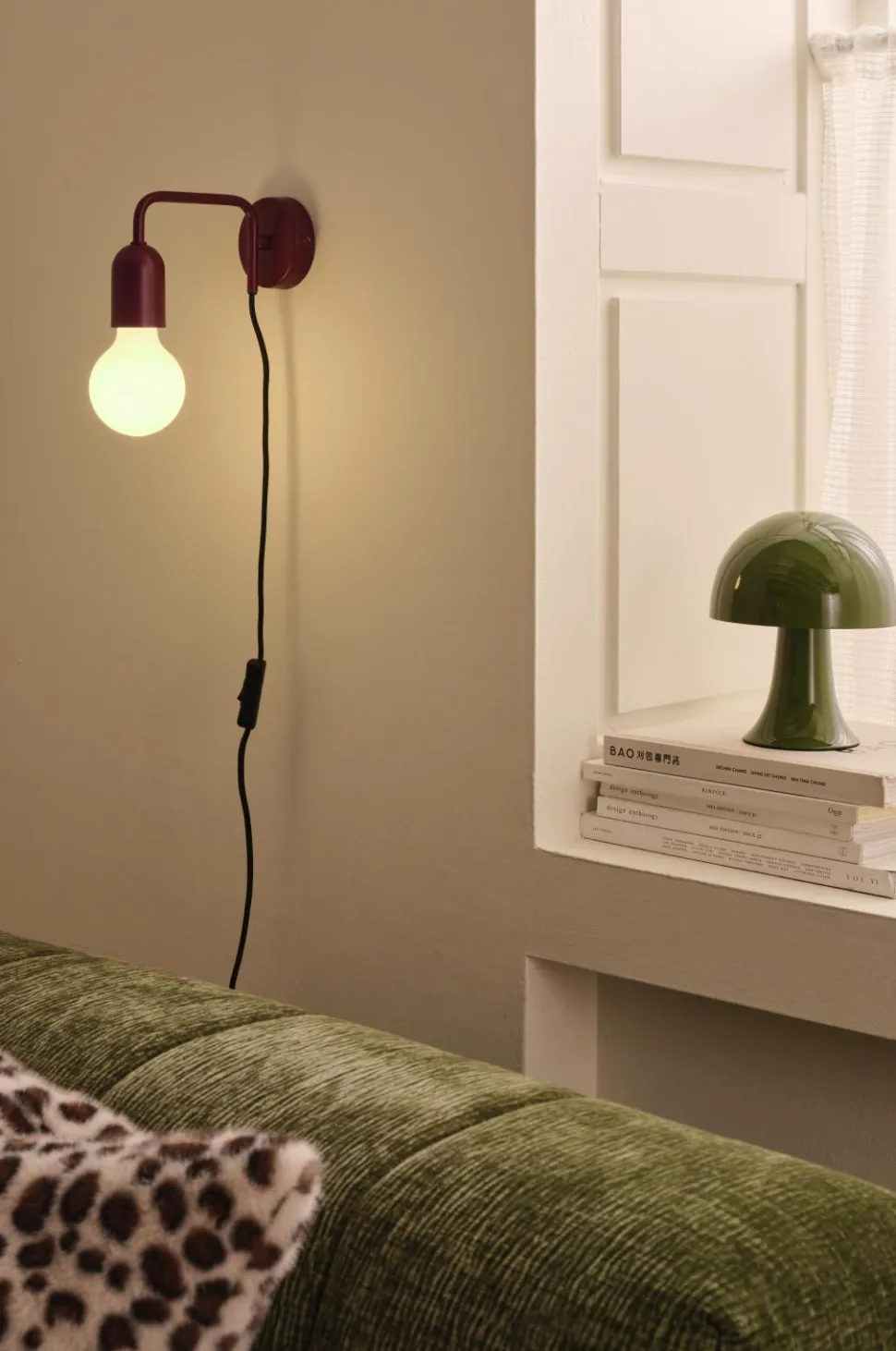 &Home Væglampe John