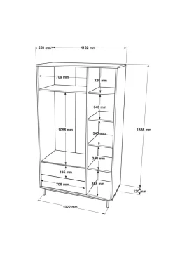 Homitis Garderobe-Calpin