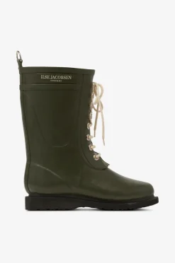 Ilse Jacobsen Gummistøvle 3/4-model med snøre