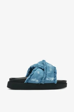 INUIKII Sandaler Soft Crossed Jeans