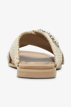 INUIKII Sandaler Woven Crossed Stones