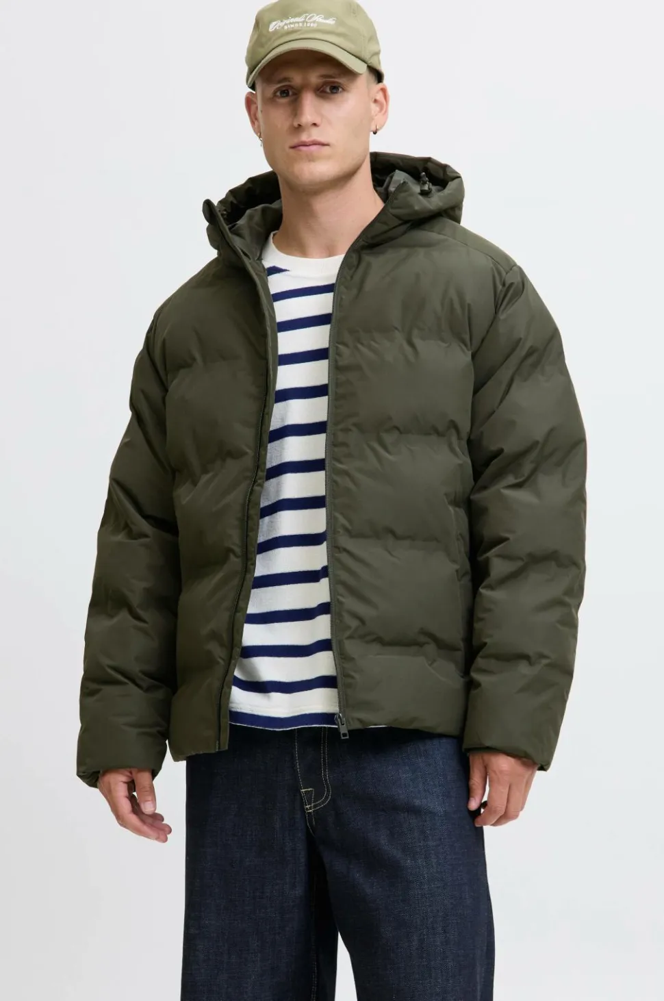 Jack & Jones Pufferjakke jjeSoho Puffer Hood SN
