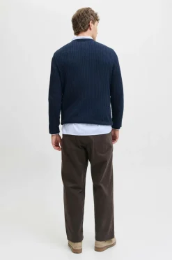 Jack & Jones Pullover jjeEmil Knit Cable Crew Neck