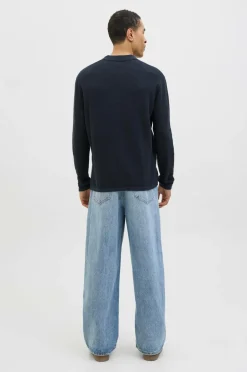 Jack & Jones Pullover jjeGeorge Knit Polo LS SN