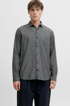 Jack & Jones Skjorte jprBlaparker Melange L/S Shirt BF S