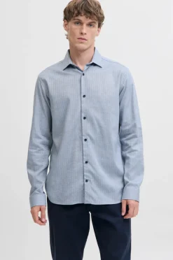 Jack & Jones Skjorte jprBlaparker Melange L/S Shirt BF S
