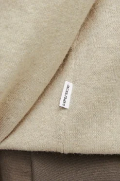 Jack & Jones Trøje jjeEmil Knit Polo Half Zip LS Noos