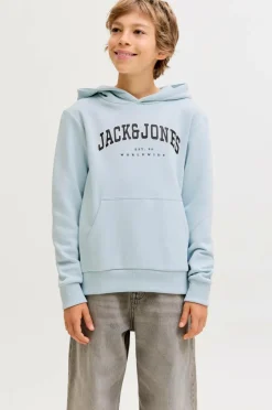 Jack & Jones Junior Hættetrøje jjeCaleb Varsity Sweat Hood Noos JN