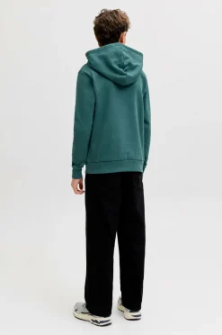 Jack & Jones Junior Hættetrøje jjeCaleb Varsity Sweat Hood Noos JN