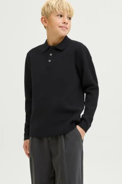 Jack & Jones Junior Pullover jprBlabradfort Knit Polo LN Jnr