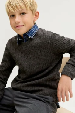 Jack & Jones Junior Pullover jprBlubarkley Knit Crew Neck Jnr