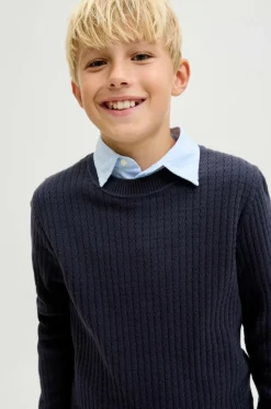 Jack & Jones Junior Pullover jprBlubarkley Knit Crew Neck Jnr