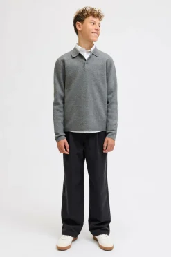 Jack & Jones Junior Pullover jprBlabradfort Knit Polo LN Jnr