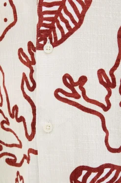 Jack & Jones Junior Skjorte jorLuke Crinkle Aop Shirt SS Jnr