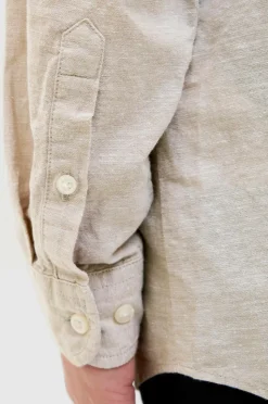 Jack & Jones Junior Skjorte jjeBreeze Linen Blend Shirt LS SN J