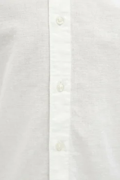 Jack & Jones Junior Skjorte jjBreeze Linen Blend Shirt SS SN Jnr