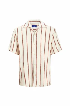 Jack & Jones Junior Skjorte jorCoba Stripe Resort Shirt SS Jnr