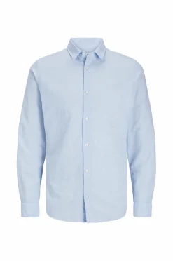 Jack & Jones Junior Skjorte jjeBreeze Linen Blend Shirt LS SN J