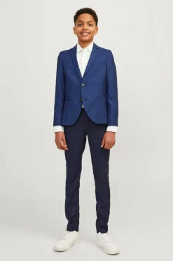 Jack & Jones Junior Skjorte jjeLinen Blend Shirt LS SN Jnr