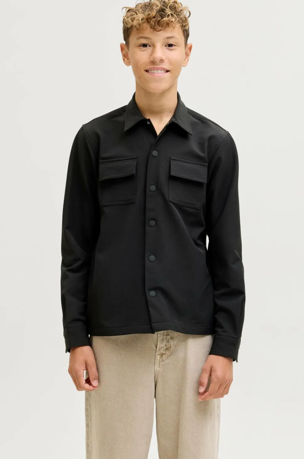 Jack & Jones Junior Skjorte jcoPoint Commute Travel Shirt BF JN