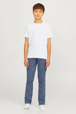 Jack & Jones Junior Sæt jacBasic Tee And Woven Pants Giftb Jnr