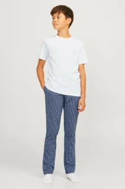 Jack & Jones Junior Sæt jacBasic Tee And Woven Pants Giftb Jnr