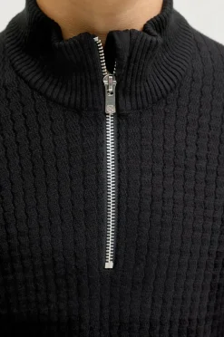 Jack & Jones Junior Turtleneck trøje jprBlubarkley Knit Half Zip Jnr