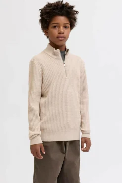 Jack & Jones Junior Turtleneck trøje jprBlubarkley Knit Half Zip Jnr
