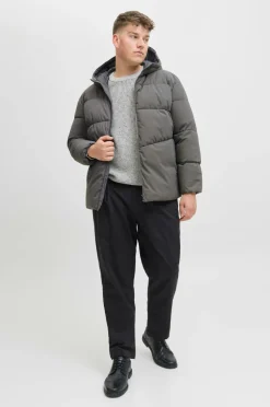 Jack & Jones Plus Pufferjakke jjGlobal Puffer Jacket Pls