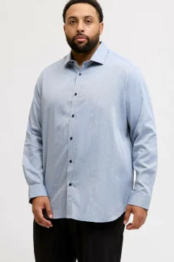 Jack & Jones Plus Skjorte jprBlaparker Melange L/S Shirt BF P