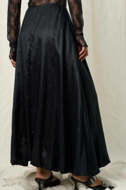 Joelle Ballonnederdel i satin