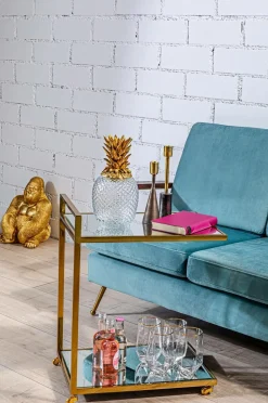 KARE Design Dekorativ beholder Pineapple