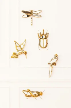 KARE Design Vægdekoration spejl Beetle