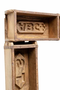 KARE Design Vægspejl Brick 90x90cm