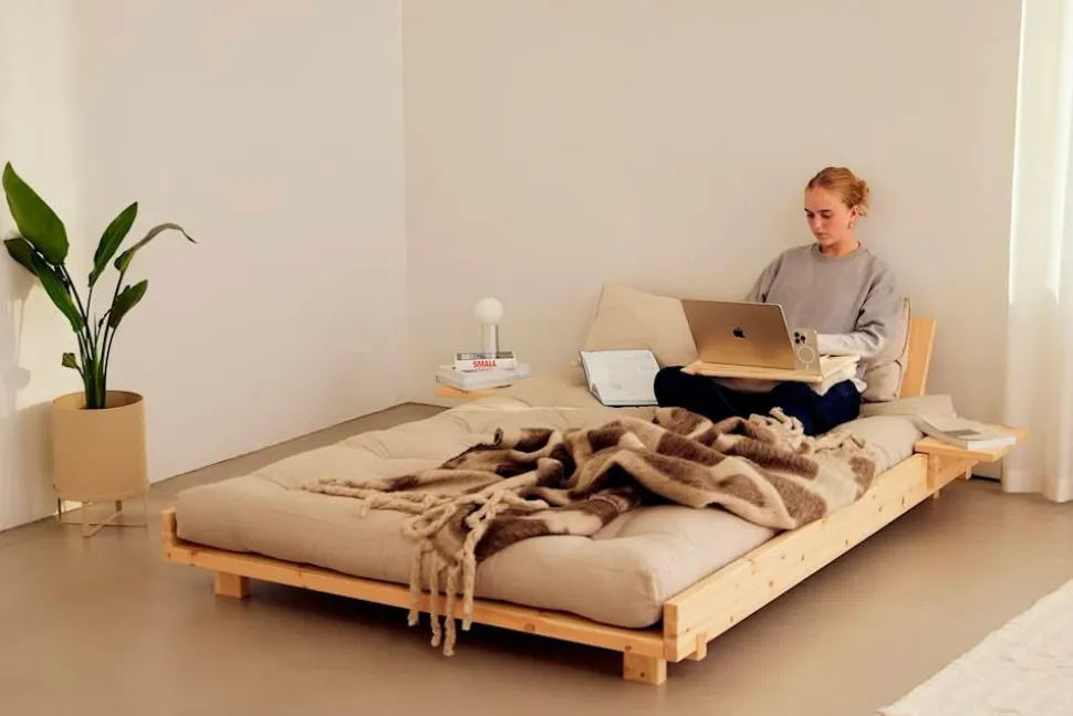 Karup Design Social Bed W. 2 Pcs Back Rests And 2 Pcs Side Tables