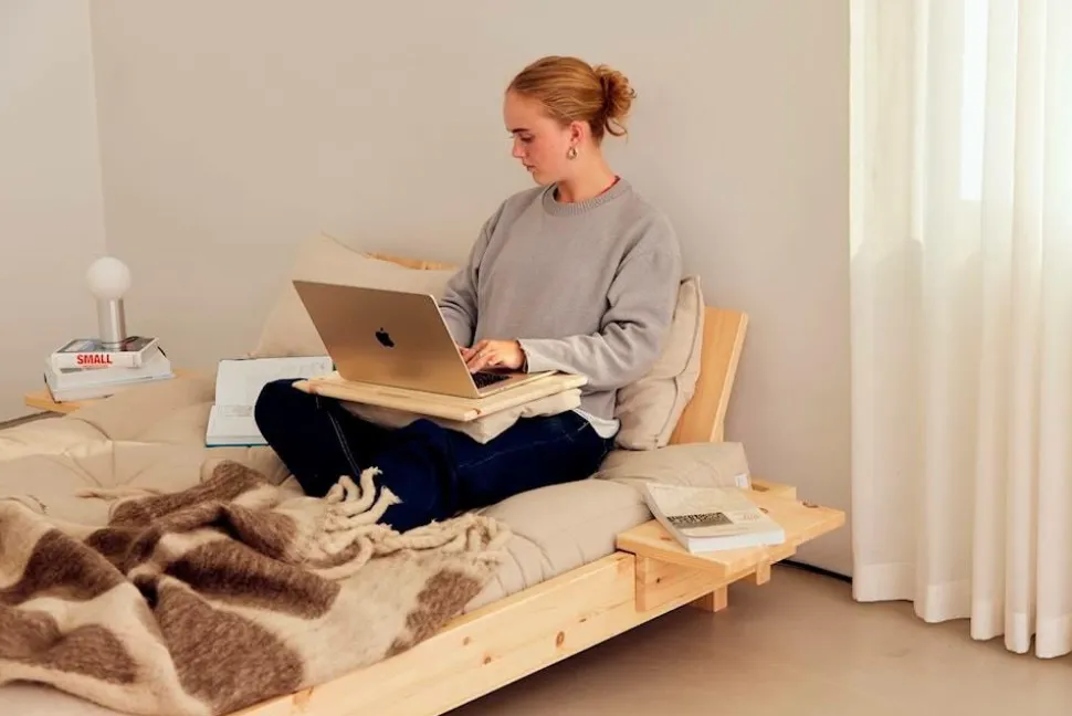 Karup Design Social Bed W. 2 Pcs Back Rests And 2 Pcs Side Tables