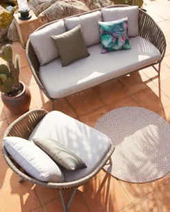 Kave Home Gulvtæppe Rodhe Ø 150 cm