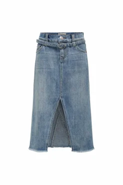 KIDS ONLY Cowboynederdel kogCady Dnm Midi Skirt