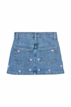 KIDS ONLY Cowboynederdel kmgHoxton Heart Embroidery Dnm Skirt