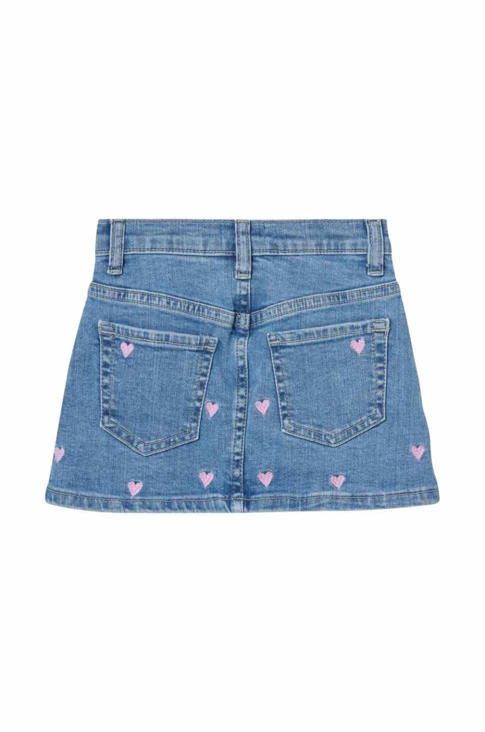 KIDS ONLY Cowboynederdel kmgHoxton Heart Embroidery Dnm Skirt