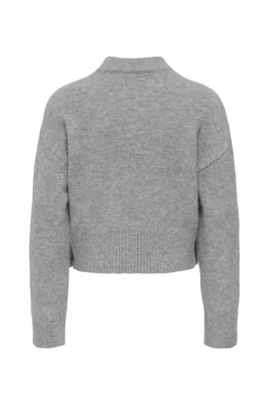 KIDS ONLY Pullover KogRene Life LS Button O-neck CP KN